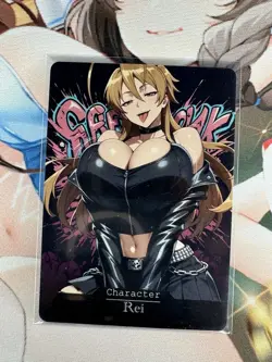 Rei Highschool Of The Dead Goddess Story Waifu Anime Custom Card - Image 1