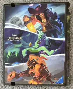 Disney Lorcana The First Chapter Villians 9 Pocket Binder Costco Holds 252 Cards - Image 2