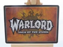 WARLORD Saga of the Storm CCG Character Card TERAK JUSTICEBRINGER 294/580 #952 - Image 2
