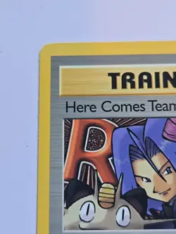 Rare Here Comes Team Rocket! Pokemon Trainer Card, Team Rocket Set 71/82 - Image 4