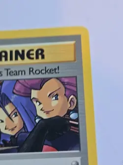 Rare Here Comes Team Rocket! Pokemon Trainer Card, Team Rocket Set 71/82 - Image 5