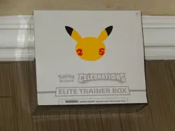 POKEMON Trading Cards TCG Celebrations Elite Trainer Box ETB 25th Ann. NEW SEAL! - Image 1