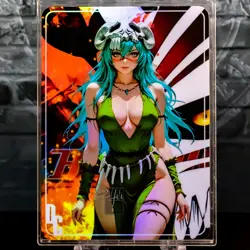 Nel Tu Goddess Premium Waifu Card Bleach Holo New Sealed Nelliel Tu Odelschwanck - Image 1