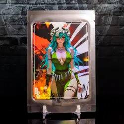 Nel Tu Goddess Premium Waifu Card Bleach Holo New Sealed Nelliel Tu Odelschwanck - Image 5