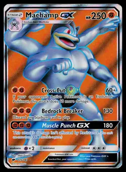 Pokemon Card Machamp GX 135/147 SM - Burning Shadows - Image 1
