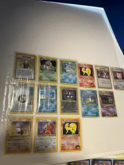 Vintage Pokemon Card Collection Binder 354 Lot WOTC - Image 3