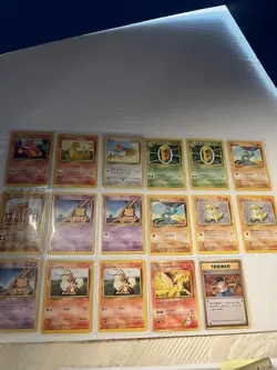 Vintage Pokemon Card Collection Binder 354 Lot WOTC - Image 4