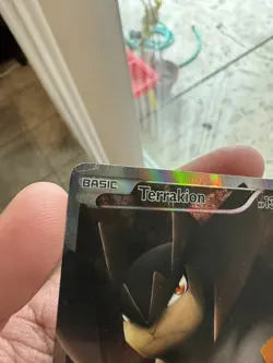 Terrakion 99/101 Noble Victories Holo Full Art Ultra Rare Card HP/DMG Pokemon - Image 3