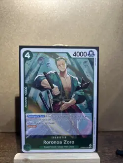 Roronoa Zoro PRB02-006 R ONE PIECE Card The Best 2 ONE PIECE Card Game - Image 1