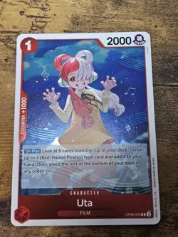 UTA - OP09-002 RARE - Emperors in the New World - ONE PIECE Card Game ENGLISH NM - Image 1
