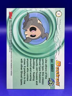 2003 Topps Pokemon Advanced Card #30 Duskull LP - Image 4