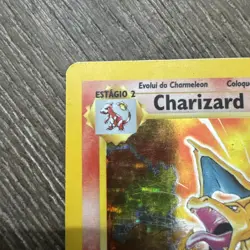 CGC Portuguese Charizard 1999 Base Set 4/102 Holo Pokemon Card - Image 2