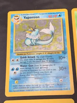 Vintage Pokemon Cards Rare Holo Lot WOTC 1999 MP/HP - Image 2