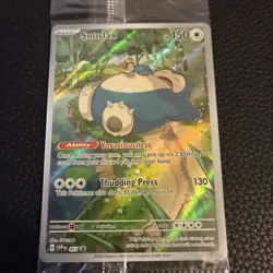 Pokemon TCG Snorlax 051 Scarlet & Violet 151 Holo Promo Card Sealed NM - Image 2
