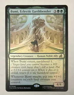 Bumi, Eclectic Earthbender 248 Avatar: The Last Airbender: Eternal Foil - Image 1