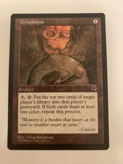 MTG NM Grindstone Tempest Free Shipping In The US with Tracking - Image 1