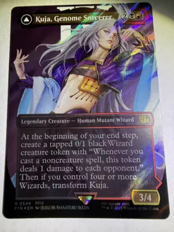 Kuja, Genome Sorcerer (Borderless) (Surge Foil) Final Fantasy Foil - Image 3