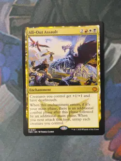 All-Out Assault | 7% Off 2+ | Tarkir: Dragonstorm | NM | MTG - Image 1