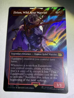 Firion, Wild Rose Warrior (Borderless) (Surge Foil) Final Fantasy Foil - Image 3