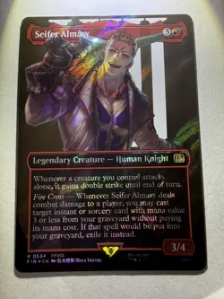 Magic The Gathering Final Fantasy Surge Foil Seifer Almasy #0534 - Image 1