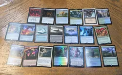 Huge Magic The Gathering Lot Foil Common Lotus Monolith - Image 1