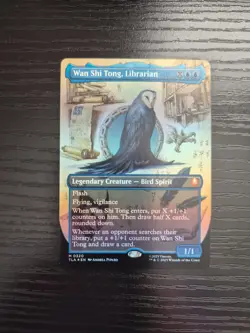 MTG Avatar: The Last Airbender - Wan Shi Tong, Librarian #320 - Borderless Foil - Image 1