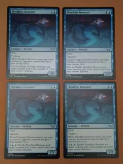 4x Floodpits Drowner **NEAR MINT** **UNPLAYED** MTG - Image 1