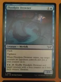 4x Floodpits Drowner **NEAR MINT** **UNPLAYED** MTG - Image 2