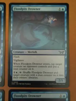 4x Floodpits Drowner **NEAR MINT** **UNPLAYED** MTG - Image 3