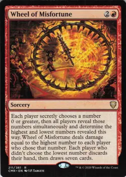 MTG Wheel of Misfortune (211) | NM | Commander Legends {CMR} - Image 1