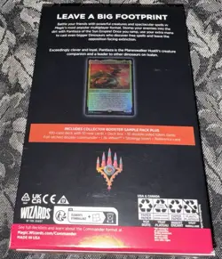 MTG Lost Caverns of Ixalan Veloci-Ramp-Tor Commander Deck Velociramptor Sealed - Image 2