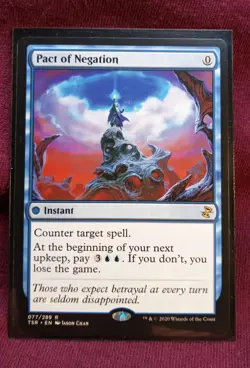 120 Pact of Negation Time Spiral (TSR) #-77 Near Mint (NM) Never Played MTG - Image 1