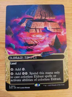 Eldrazi Throne (Borderless) - 14 (Edge of Eternities) - Near Mint NM - Rare - Image 1