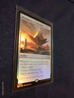 Monument to Endurance - Foil - NM - Aetherdrift DFT - MTG - Image 1
