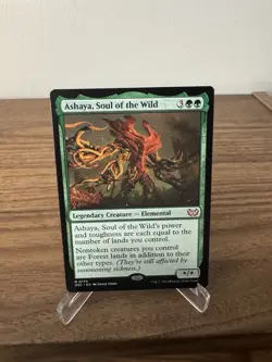 Ashaya, Soul of the Wild Commander: Duskmourn: House of Horror Regular - Image 1
