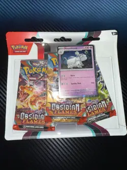 Pokemon TCG Scarlet & Violet - Obsidian Flames Booster Blister - 3 Packs 820650853784 - Image 1