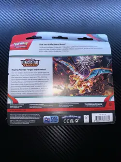 Pokemon TCG Scarlet & Violet - Obsidian Flames Booster Blister - 3 Packs 820650853784 - Image 2