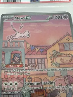 2023 POKEMON SVP EN-SV BLACK STAR PROMO 151 ULTRA-PREM COLL #053 MEW EX PSA 10 - Image 5