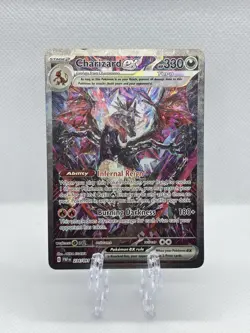 Pokemon TCG Charizard EX Paldean Fates Sir 234/091 LP-MP - Will Not PSA 10 - Image 1