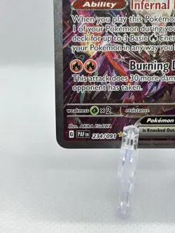 Pokemon TCG Charizard EX Paldean Fates Sir 234/091 LP-MP - Will Not PSA 10 - Image 5