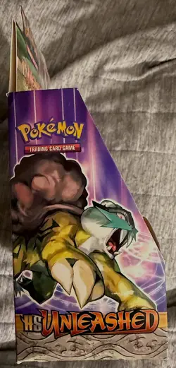 POKEMON : HEART GOLD SOUL SILVER UNLEASHED EMPTY DISPLAY BOX TCG 2010 - Image 2