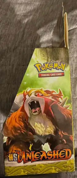 POKEMON : HEART GOLD SOUL SILVER UNLEASHED EMPTY DISPLAY BOX TCG 2010 - Image 3
