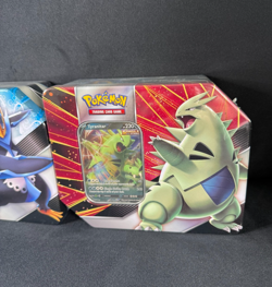 Pokemon Empoleon V & Tyranitar V Tins (2 Tins) Factory Sealed Evolving Skies TCG - Image 4