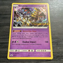 Pokemon Giratina SM151 Stamped Prerelease Promo Lost Thunder Holo Foil - Image 1