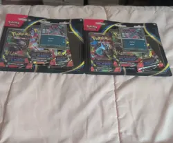 Pokemon Phantasmal Flames Three-Booster Blister NEW Sealed Lot Of 2 - Image 1