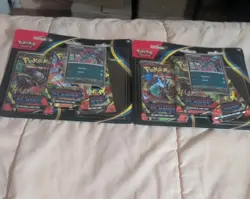 Pokemon Phantasmal Flames Three-Booster Blister NEW Sealed Lot Of 2 - Image 2