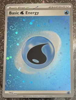 Pokemon 151 - Cosmic Water Energy Holo Foil #003 - Image 1