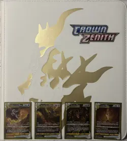 COMPLETE Pokemon Crown Zenith Master Set + GG70/GG70 + All Promos Binder - Image 1