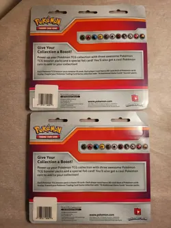 2017 Pokemon 3 Pack Blister LOT~YVETAL + XERNEAS PROMOS~XY ROARING SKIES~Sealed! - Image 3