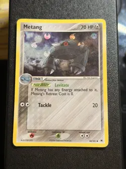 Metang 44/101 Reverse Holo EX Hidden Legends Pokemon TCG MP/LP - Image 1